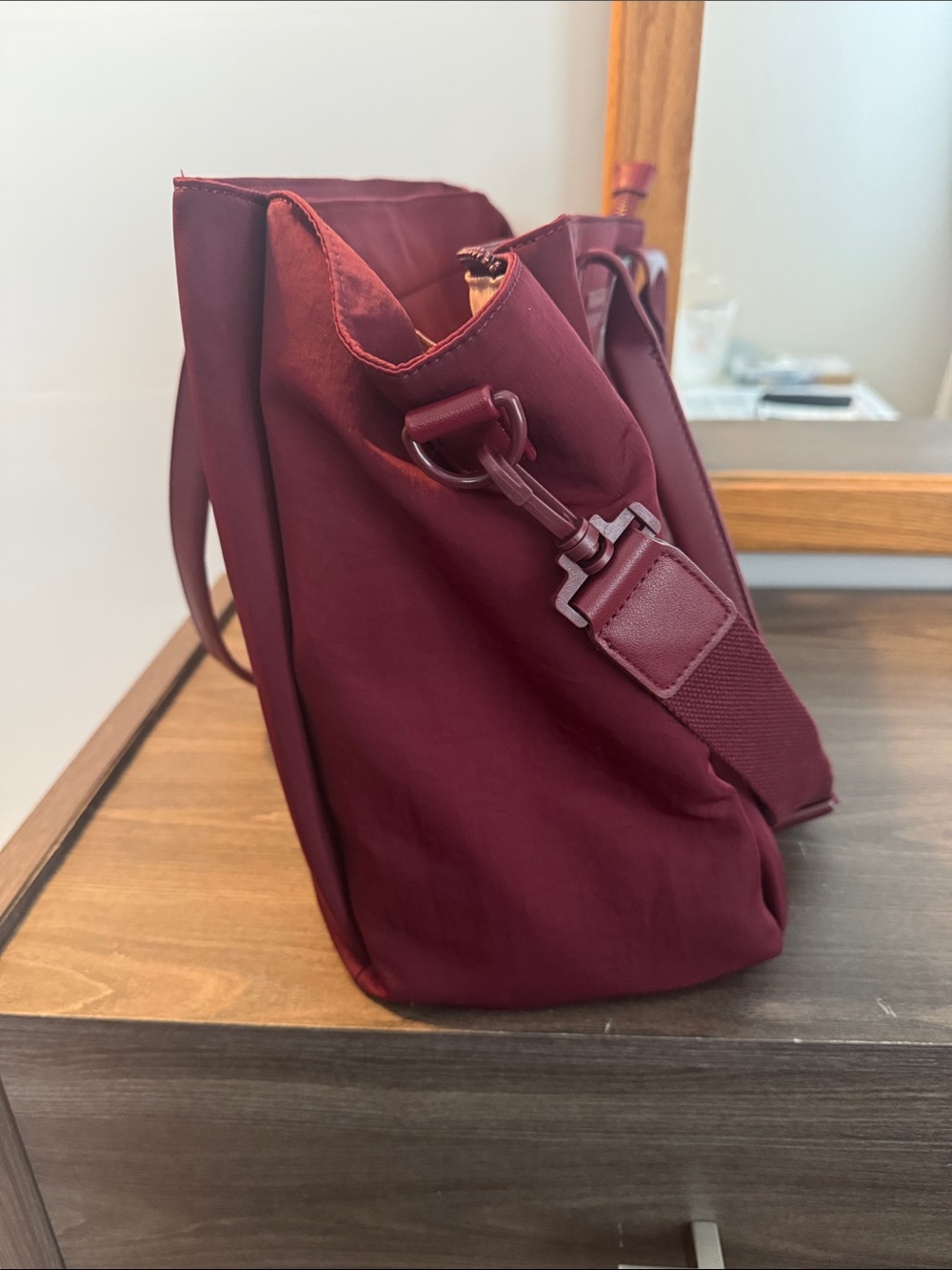 Poppy and peonies daily tote bag - Picture 4 of 6